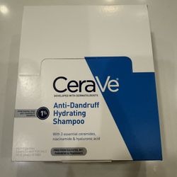 Cerave Anti Dandruff 1% Hydrating Shampoo 15 Pc 1 Fl Oz