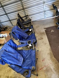 Camping chairs good condition take it all 4 for $50
