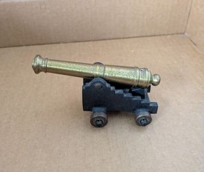 Brass Miniature Cast Iron Figurine Home Decor Vintage Toy