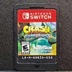 Crash Bandicoot the N Sane Trilogy for Nintendo Switch