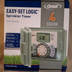 Orbit 4 Station Easy-set Logic Sprinkler Timer 