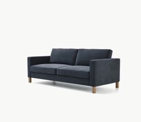 IKEA KARLSTAD LOVESEAT & OTTOMAN