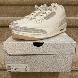 Air Jordan 3 Retro Craft Olive - Men Size 10.5 - Brand New