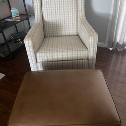 Swivel Rocker & Ottoman