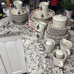 Folk Craft Holiday Stoneware