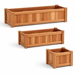 Custom Cedar Planter Boxes