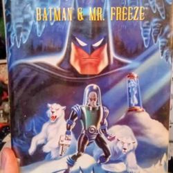 DC Batman And Mr Freeze Sub-Zero VHS 