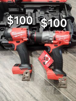 Milwaukee M18 FUEL Impact Driver & Hammer Drill TOOL-ONLY