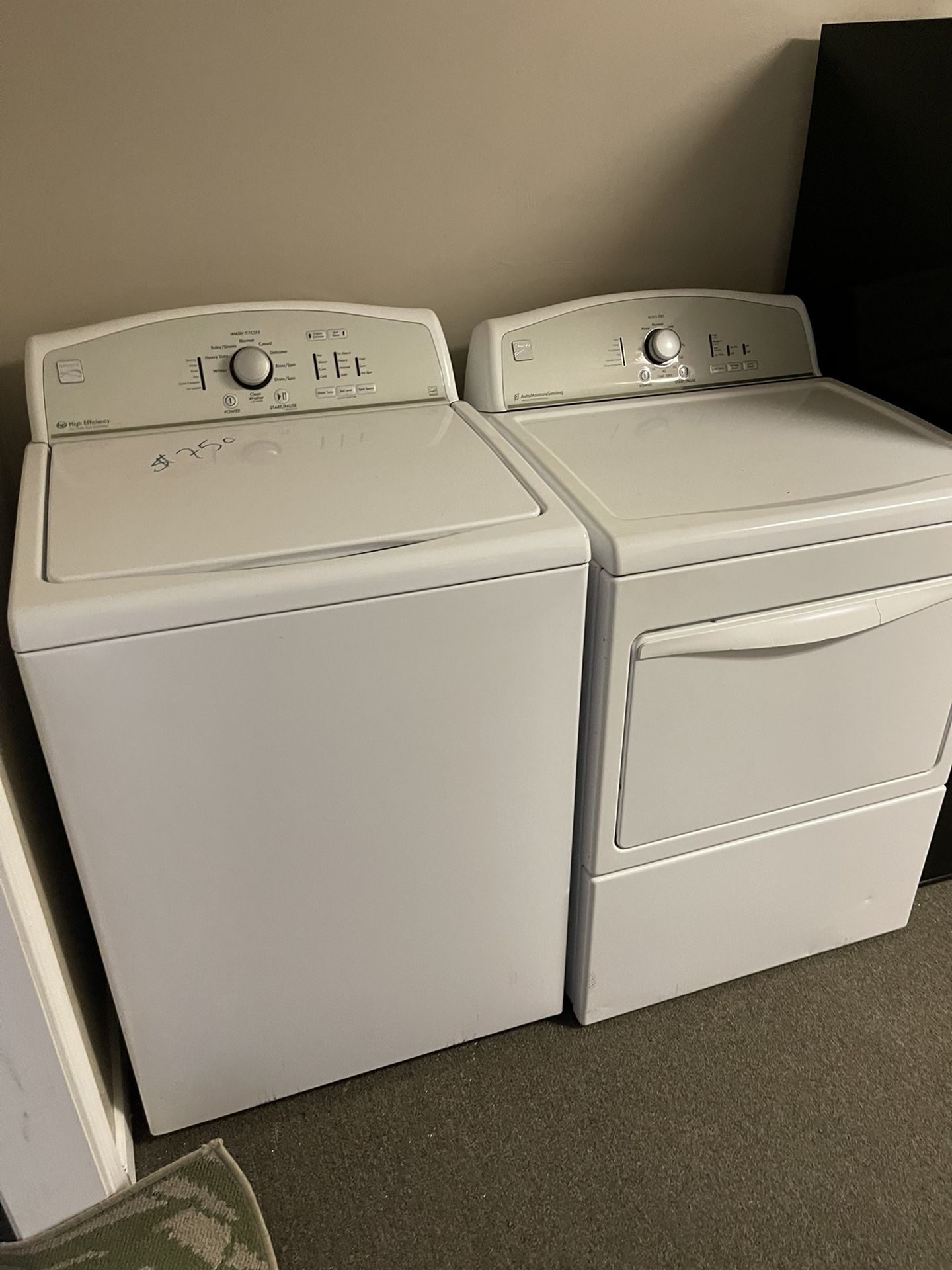 Kenmore washer and dryer high-capacity