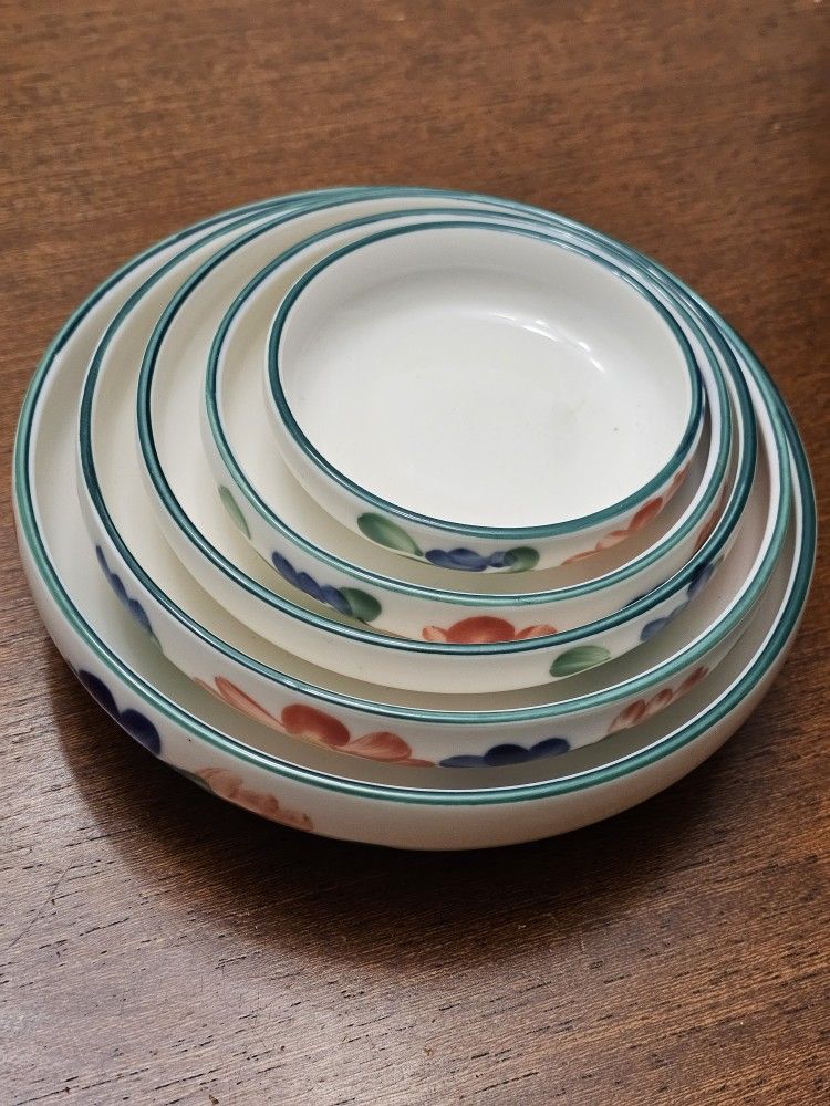 Chang Po 5 Plate Fine Bone China
