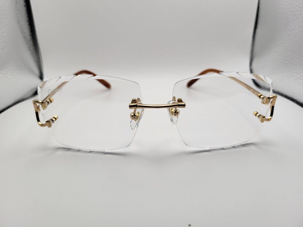 Cartier Rimless Glasses(Clear)Personality