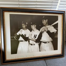 Yankees Baseball Framed Pictures