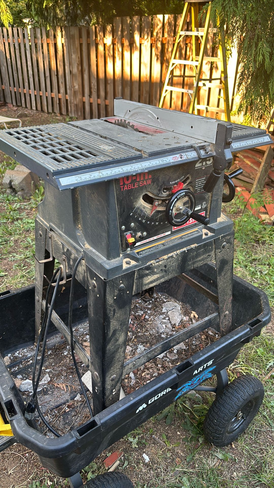 Craftaman Table Saw Free