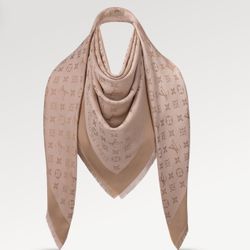 LV Pink Shawl Large 