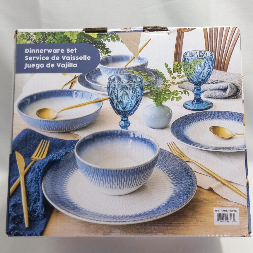 Over&Back Westpoint Dinnerware Set 16-Piece