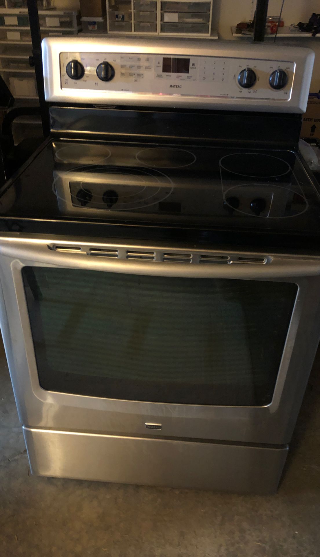 Maytag stove