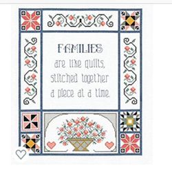 janlynn needlecraft Kit -Family Thème