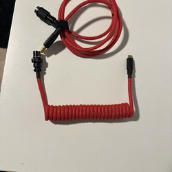 Glorious Coiled Cable Red Edition