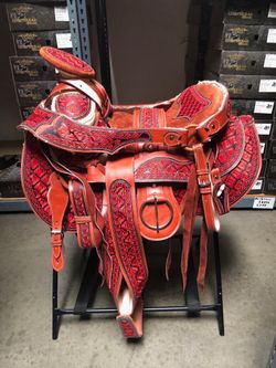 Montura bordada hecha en mexico 🇲🇽
