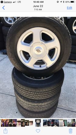16” Chevy rims 6 lugs