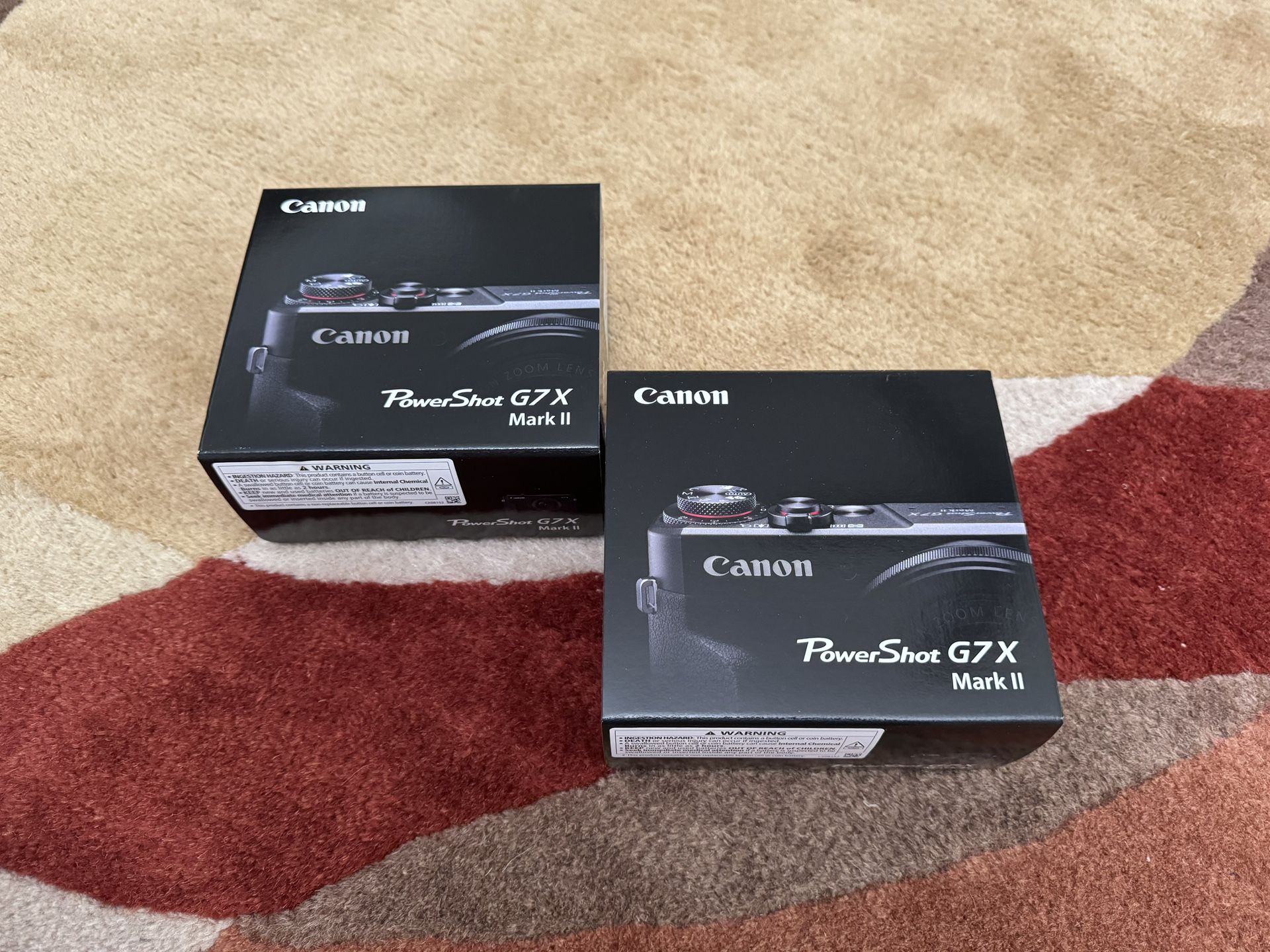 Canon PowerShot G7 X Mark II Camera Brand New
