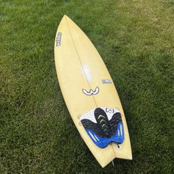 6’4” Webber Afterburner Surfboard – Thruster Setup – SLXC Epoxy