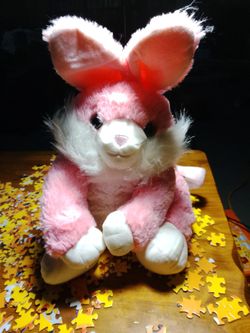 Plush Extra Soft Backpack Bunny