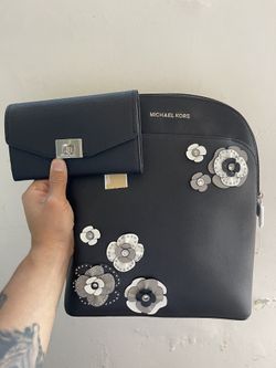 Michael lord Emmy Floral Backpack Purse