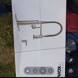 Kohler Sous Kitchen Faucet In SS