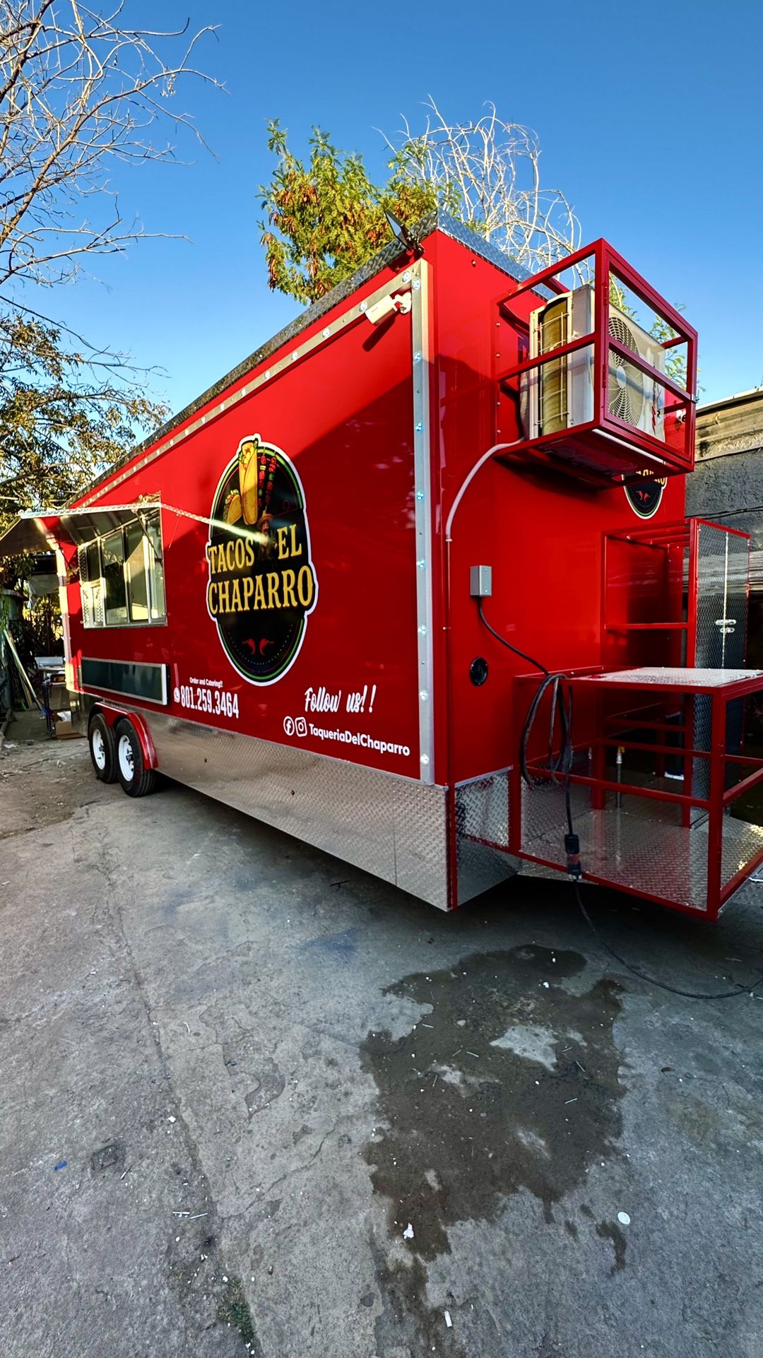 Food trailer 8X20ft