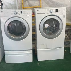 LG washer And Gas Dryer 