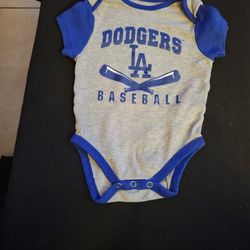 Baby boy Dodgers Onesie 