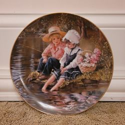 "Little Anglers" by Sandra Kuck, 3rd in Days Gone By series