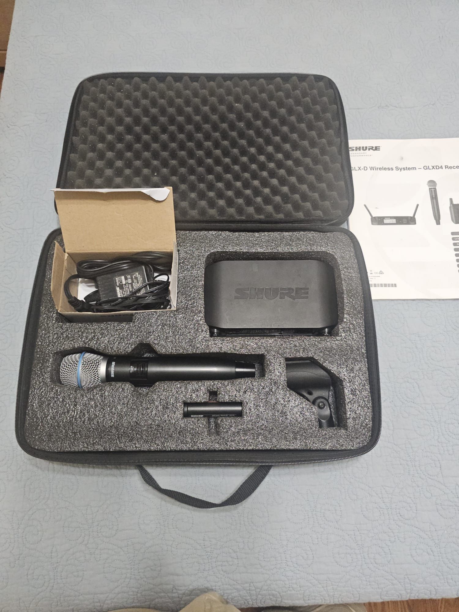 Shure GLX-D Wireless System And Device