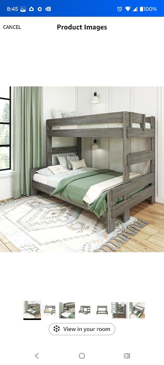 Bunk Bed Including Mattresses