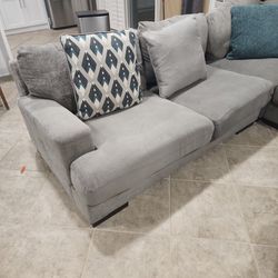 Sectional Fabric Sofa 