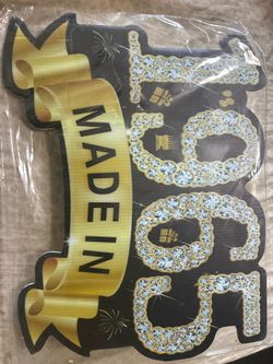 Made in 1965 yard sign
