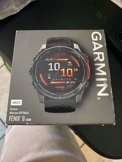 Garmin - fenix 8 AMOLED Sapphire 51mm
