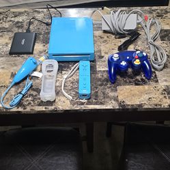 Modded wii blue edition