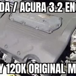 Honda /  Acura 3.2 engine assembly with low miles
