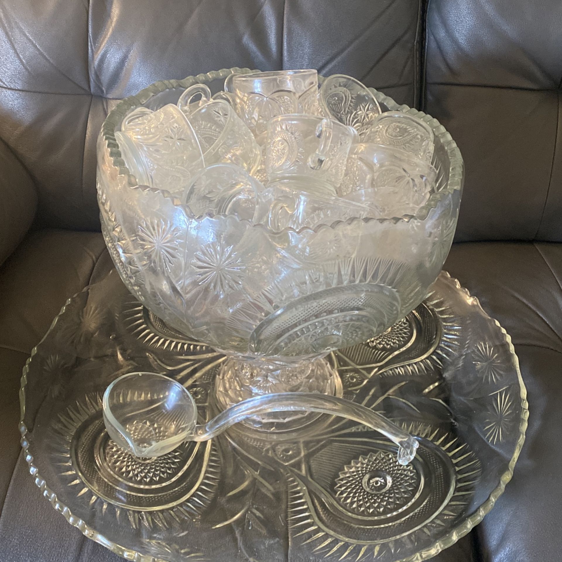 Crystal Punch Bowl