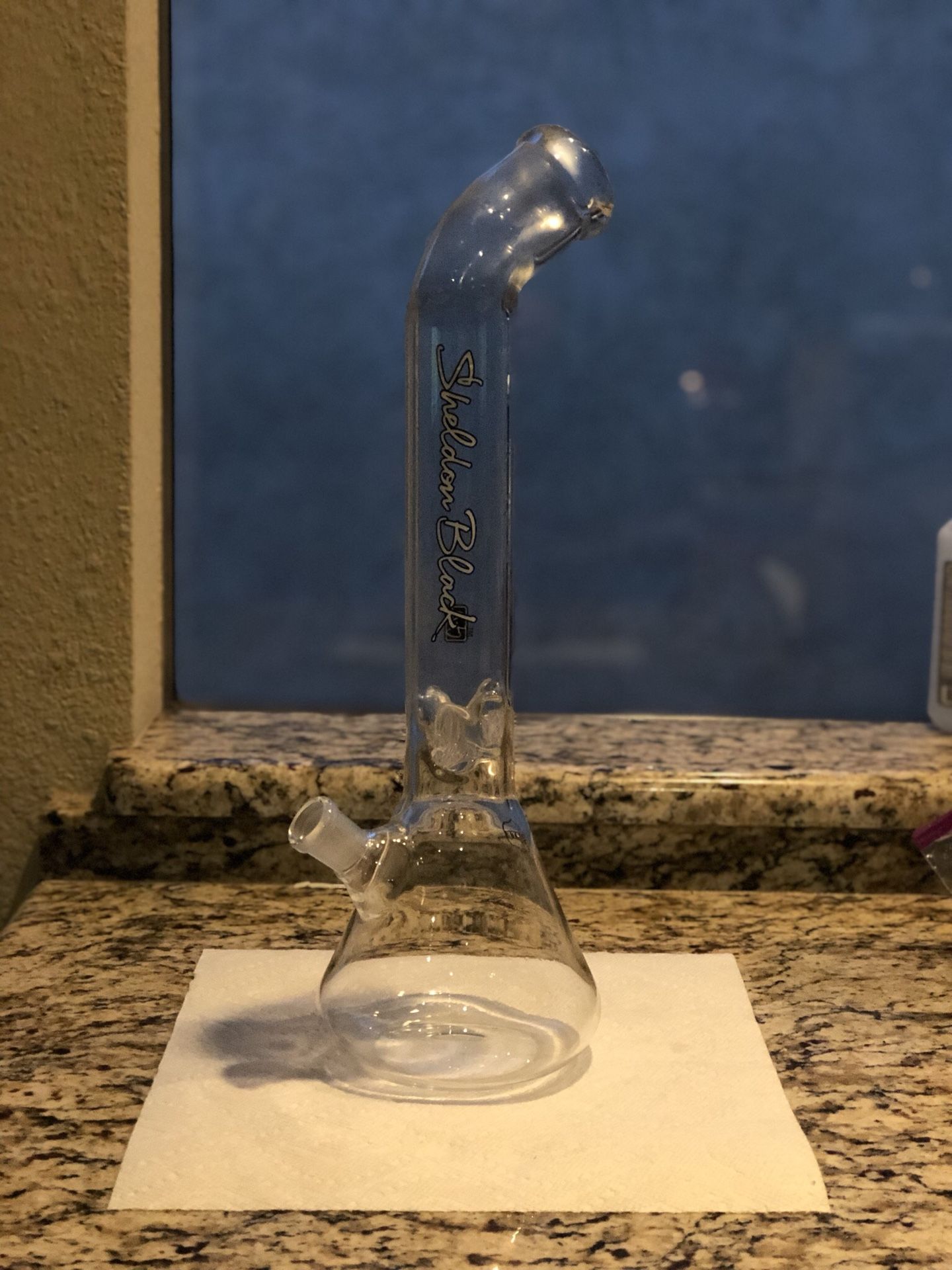 Sheldon Black - Bent Neck Beaker Bottom