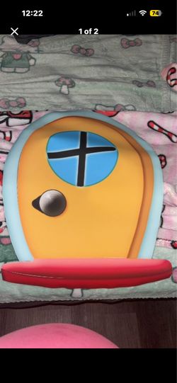 Mickey Mouse clubhouse door cutout I used magnets to hold it up gage cutouts included