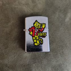 Vintage Fritz The Cat Zippo Lighter 