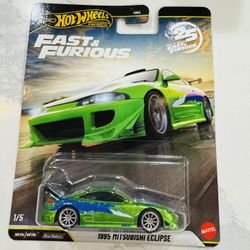 Hot Wheels 2026 Fast & Furious 25th Anniversary Limited 1995 Mitsubishi Eclipse