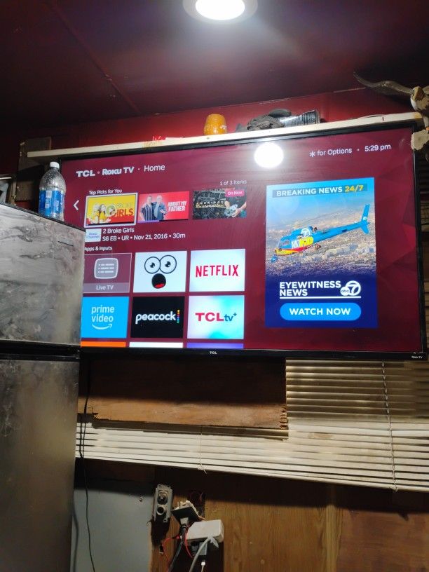 55"TCL Roku Smart Tv