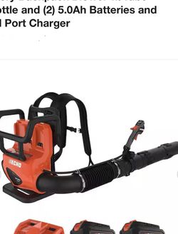 Echo eFORCE 56V 195 MPH 795 CFM Cordless Battery Backpack Blower