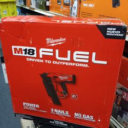 MILWAUKEE M18 FUEL 21° FRAMING NAILER (TOOL ONLY)