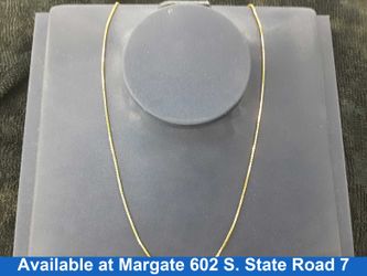 Serpentine Chain - Yellow Gold 14k (.585) 5.2 grams 18 inch
