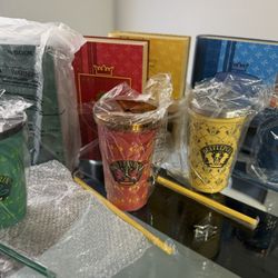 Harry Potter Regal Popcorn Bucket and Cups - Full Set